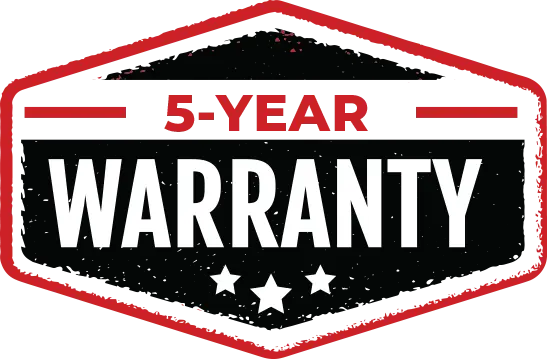 5 Year Warranty Freedom Exteriors