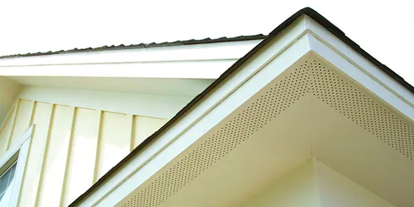 Close uo of Home soffit